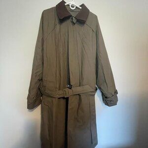 Men's London Fog Long Coat Size 44 Regular